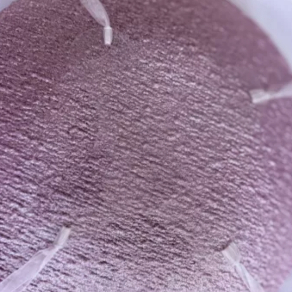 x4 AKCAM Salad SIDE PLATES PINK SPARKLE Texture NEW!!! SHIMMER GLASS 8.25” - Picture 6 of 6